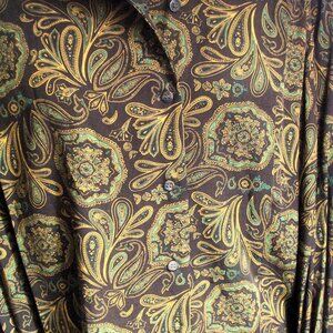 Vintage JONES NEW YORK Paisley Pattern Blouse